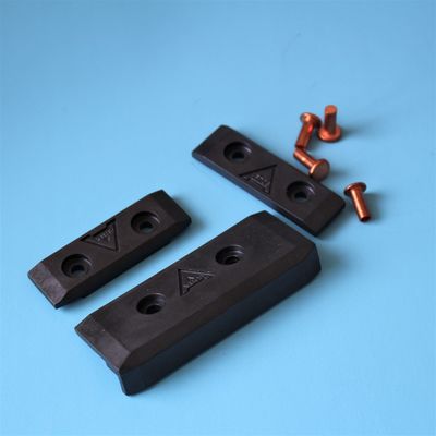 Άρτος Τελειοποίηση Stenter Machine Τμήματα Peek Slider Pads Sets Copper Rivet Υλικό από ανθρακονήματα